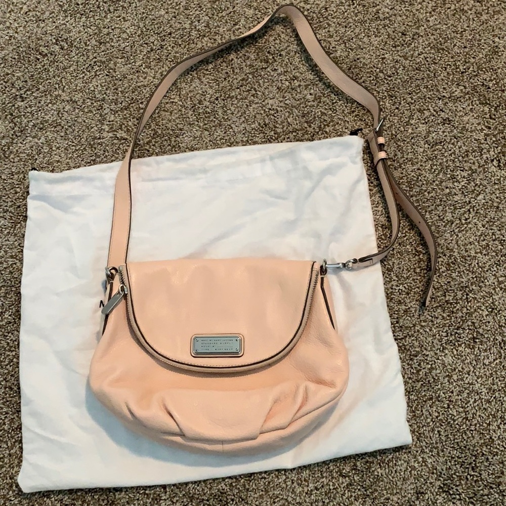 Marc Jacobs Pink Leather Crossbody Bag
